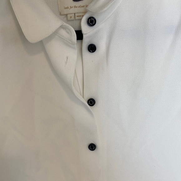 Kate Spade White Dress with Black Accents - Picture 5 of 15